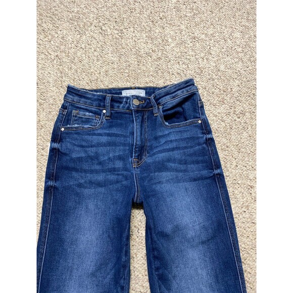 5/27 Buckle Risen 90s High-Rise Flare Distressed Split Hem - Picture 2 of 10